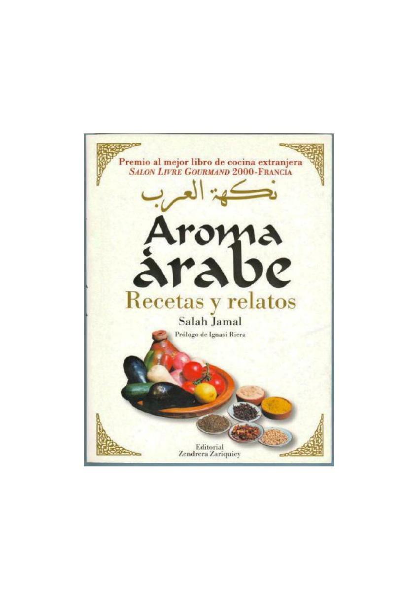 Portada de Aroma árabe